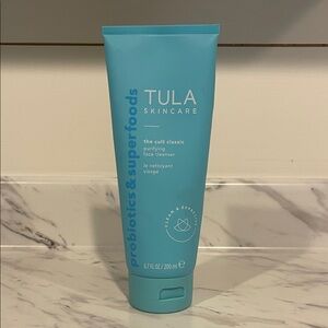 Tula Skincare Purifying Cleanser in Blue